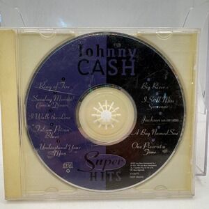 Johnny Cash Super Hits CD 1994 Columbia CK 66773 Ring of Fire‎ I Walk the Line